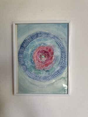 Bild 38 -Mandala der unendlichen Fülle und Leichtigkeit  ( Original, Einzelstück)